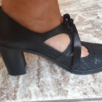 Черни обувки, 36 номер, снимка 3 - Дамски елегантни обувки - 41945485