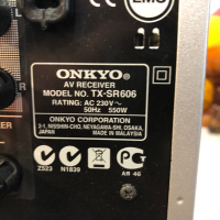 Onkyo TX-SR606, снимка 14 - Ресийвъри, усилватели, смесителни пултове - 36199638