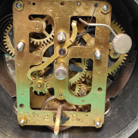 Стар Немски Механичен Часовник Будилник Junghans , снимка 5 - Антикварни и старинни предмети - 44837304