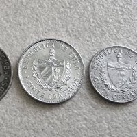 Монети. Куба. 1, 5, 10 , 20  цента  . 4 бр, снимка 1 - Нумизматика и бонистика - 42299652