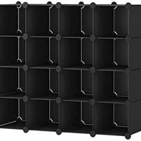 Комбиниран шкаф за съхранение / гардероб / органайзер TSXG0116, снимка 2 - Шкафове - 41040058