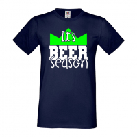 Мъжка тениска It's Beer Season 2,Бира,Бирфест,Beerfest,Подарък,Изненада,Рожден Ден, снимка 10 - Тениски - 36378343