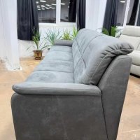 Сив диван от плат четворка  "PP-HS10002", снимка 3 - Дивани и мека мебел - 39971755