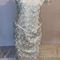 Дантелена рокля р-р М , снимка 2 - Рокли - 41344420