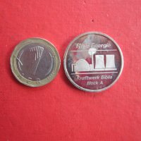 Сребърна монета Немски сребърен медал плакет 1, снимка 1 - Колекции - 35760774