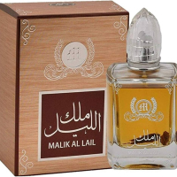 Луксозен aрабски парфюм MALIK AL LAIL от AHLAAM 100 мл Ванилия, Амбра,  УД, Роза, Жасмин, Божур, снимка 3 - Унисекс парфюми - 44757559