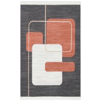Памучен килим, двулицев, съвременен стил, В НАМАЛЕНИЕ, снимка 2 - Килими - 42157868