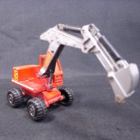  СТАРА РЕТРО МЕТАЛНА КОЛИЧКА EXCAVATOR MATCHBOX KING SIZE, снимка 5 - Колекции - 41910283