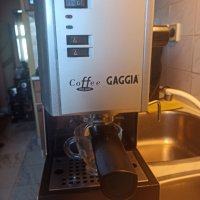 Кафемашина Гаджия кафе де лукс с месингова ръкохватка с крема диск, работи перфектно , снимка 4 - Кафемашини - 41465615