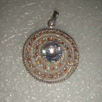 Сребърна висулка, снимка 1 - Колиета, медальони, синджири - 42461284