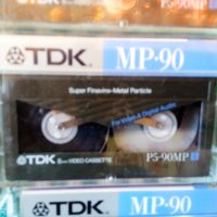 TDK MP 90 Metal Video 8 Blank Cassette Tape P5-90MPB , снимка 2 - Чанти, стативи, аксесоари - 41513064
