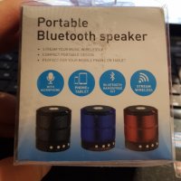 Bluetooth високоговорител, безжичен преносим високоговорител, снимка 2 - Тонколони - 39467971