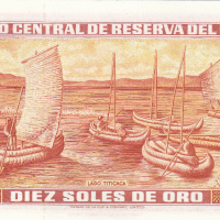 10 сол де оро 1976, Перу, снимка 2 - Нумизматика и бонистика - 36272653