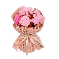 Луксозен букет от вечни цветя с декорация в подаръчна кутия с чекмедже, снимка 6 - Декорация за дома - 41946228