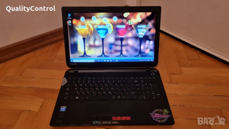 15.6" Свеж работен лаптоп - Toshiba Satellite С50-B, 4GB RAM, 160GB Диск, HDMI, снимка 1