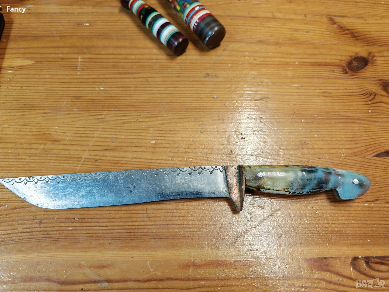 Стар нож 30 см, снимка 1