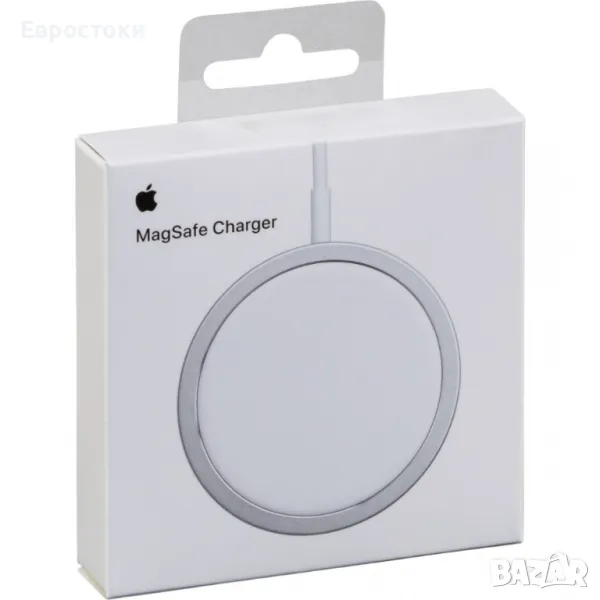 Apple Mag Safe Charger A2140 (MFI) Безжично Магнитно зарядно устройство, бързо зареждане, снимка 1