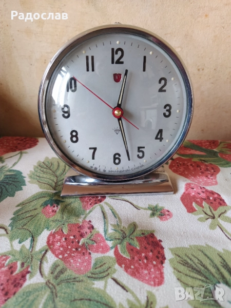 стар китайски будилник Диамант, снимка 1