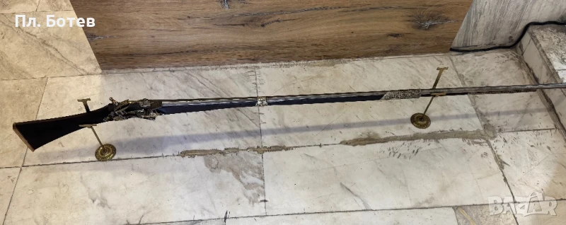 Уникална кремъчна пушка, снимка 1