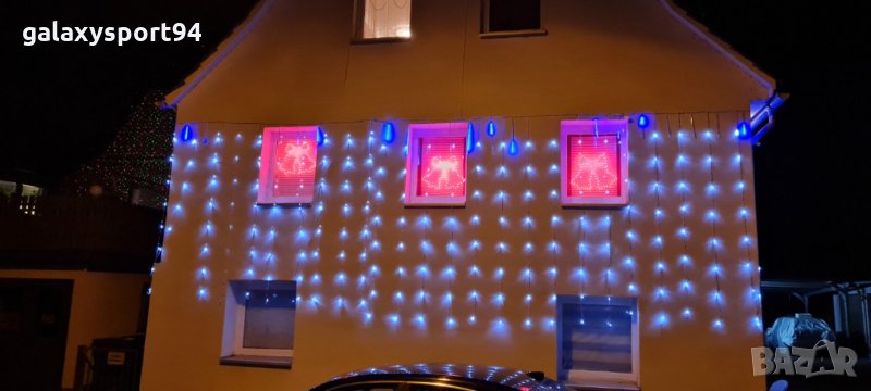 Декоративна Завеса 3 х 2м  Синя ULTRA 6 Ефекта 3х2м 65лв, снимка 1