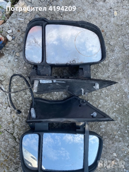 Ляво и дясно огледало за Бус Ситроен Пежо ФИАТ , снимка 1