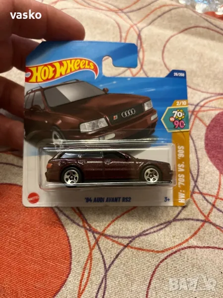Hotwheels AUDI AVANT RS2, снимка 1