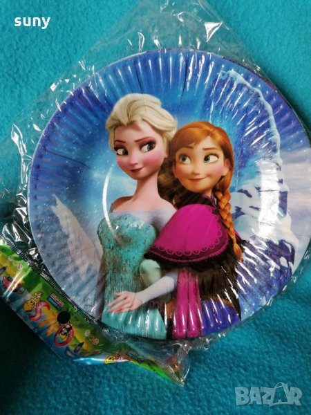 Парти чинийки Frozen, снимка 1