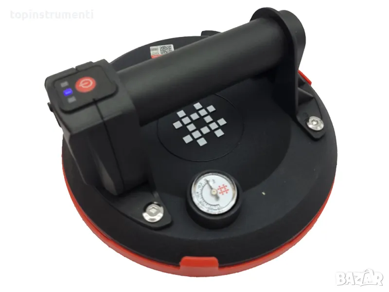 Вакуум вендуза акумулаторна с манометър, SHIJING P618, 200 мм, 3.7V, 110 кг, снимка 1