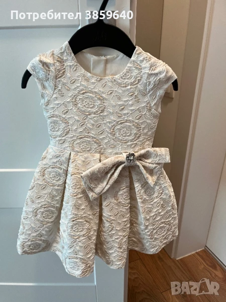 Официална детска рокля 12/18 месеца    , снимка 1