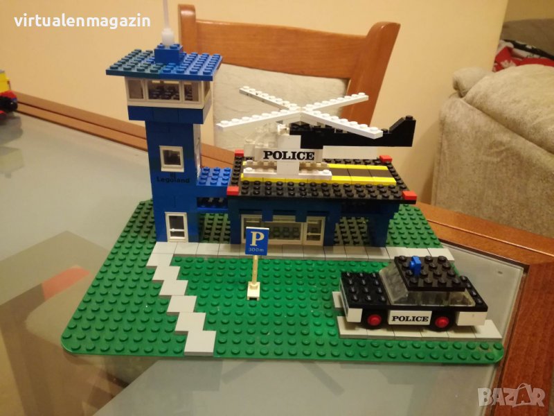 Много стар Конструктор Лего - LEGO Police 354 - Police Heliport, снимка 1