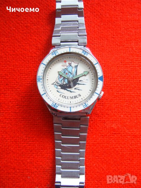 Рядък мъжки руски ръчен часовник Полет Columbus, снимка 1