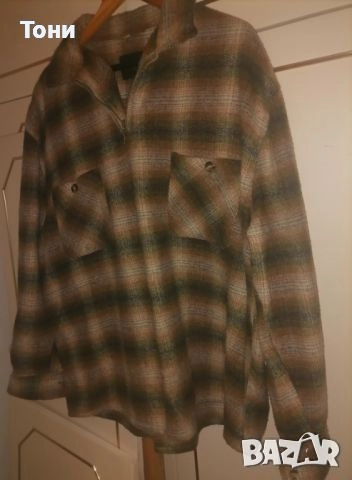 Нова Мъжка Зимна Вълнена Блуза L, снимка 1