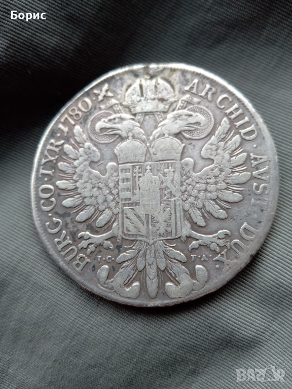 Талер 1780, снимка 1