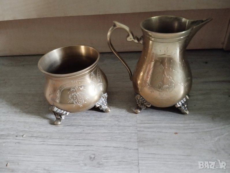 стар месингов сервиз, снимка 1