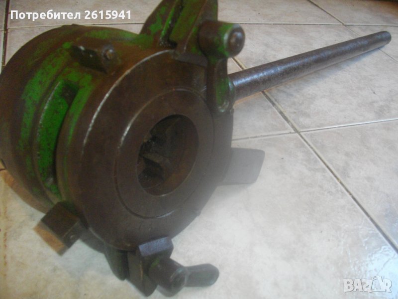 1/4-1 1/4 Цол Водпроводна Плашка За Направа На Резби На Тръби-Старо Качество-Немска-ALARM-Винтонарез, снимка 1