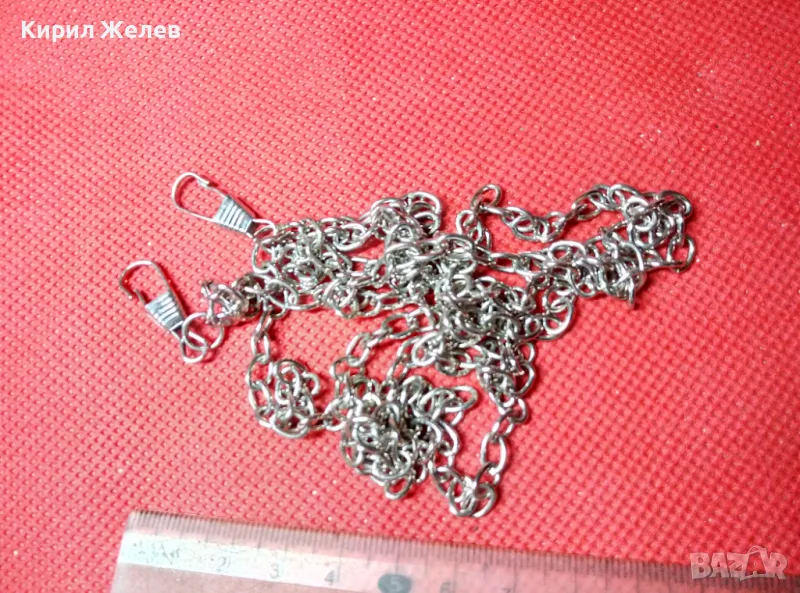 ЗДРАВО СИНДЖИРЧЕ ДРЪЖКА За ДАМСКА ЧАНТИЧКА от НИКЕЛИРАНА НЕРЪЖДАЕМА СТОМАНА 47417, снимка 1