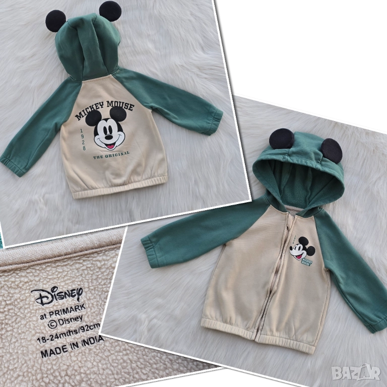 Детски суичър Мики Маус 18-24 месеца , снимка 1