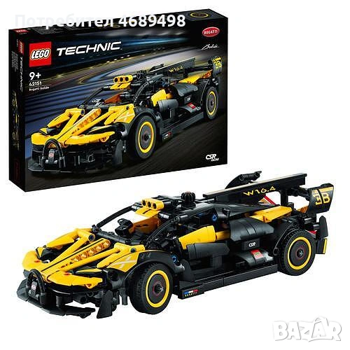 LEGO Technic Bugatti Bolide 42162 – конструктор суперкола – официален LEGO Technic модел, снимка 1