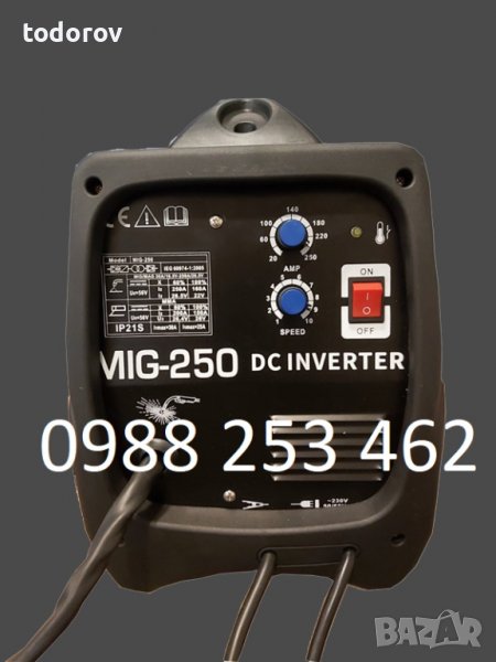 250А МАХ Professional Телоподаващо Инверторно MIG/CO2 - РЪКАВИЦИ, снимка 1