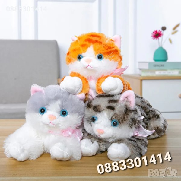 Плюшено коте Пухкава Котка 40см , снимка 1