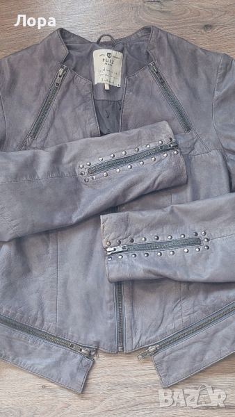 Дамско яке естествена кожа , снимка 1