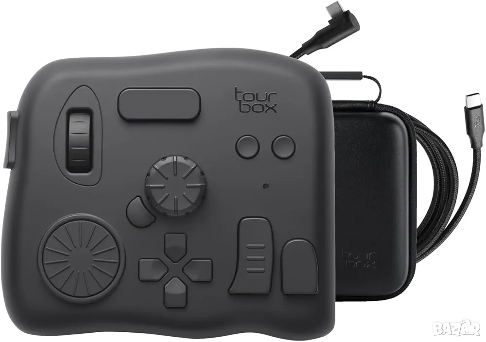 TourBox Elite: Bluetooth Контролер за Фото и Видео Обработка + Калъф , снимка 1