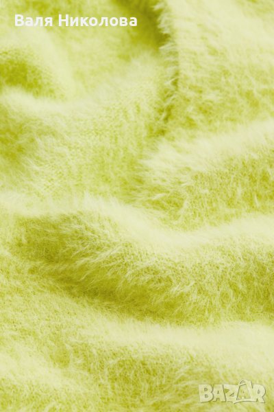 Пухкави плетени пуловери на "H&M" по тялото От 55 лв. на 35 лв.НОВИ!Цветове бяло и светло зелено, снимка 1