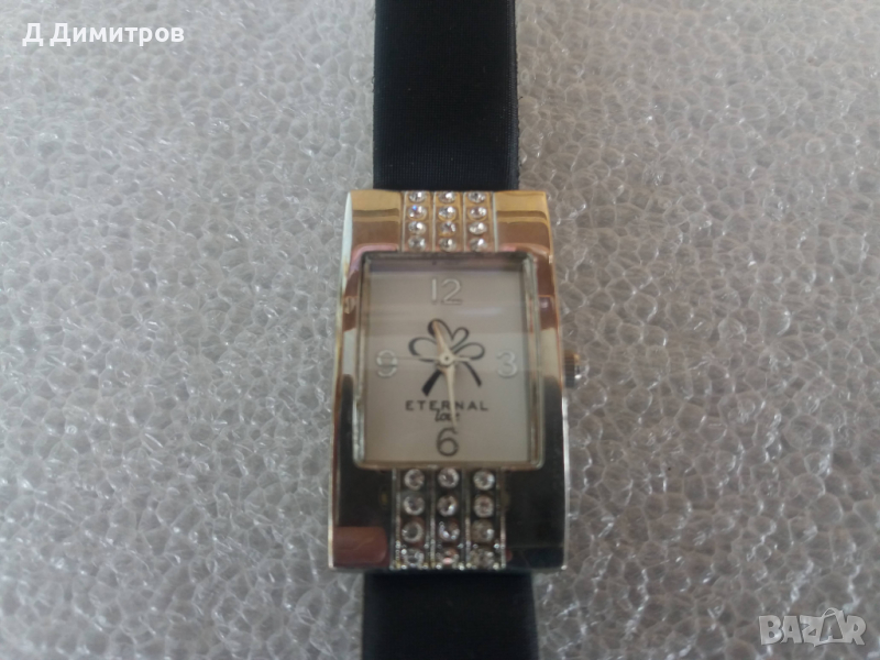 Дамски часовник Eternal с елементи Swarovski, снимка 1