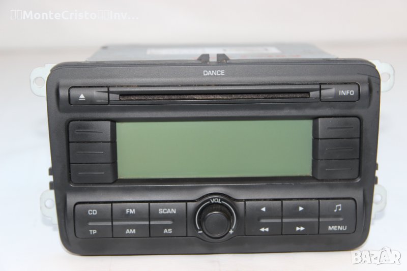 CD RADIO Dance Skoda Roomster (2006-2015г.) 5J0035161, снимка 1