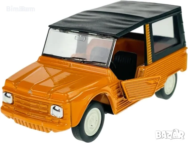 Метална ретро количка CITROEN MEHARI 1968 / WELLY, снимка 1