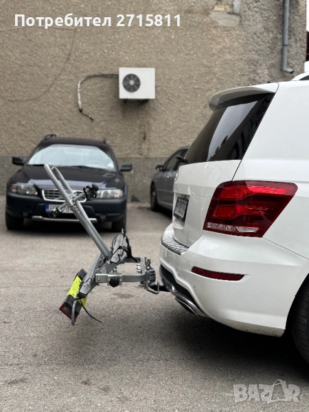 Багажник за 2 велосипеда на теглич , снимка 1