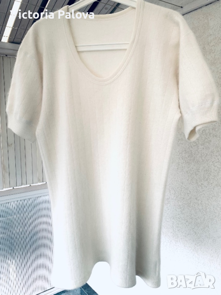 Тениска -бельо ангора и меринос, снимка 1