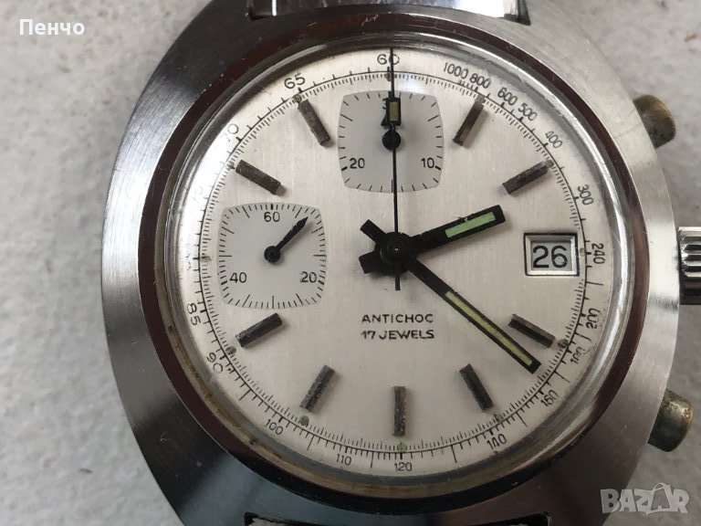стар хронограф  Valjoux 7765 - 1983/98г., снимка 1