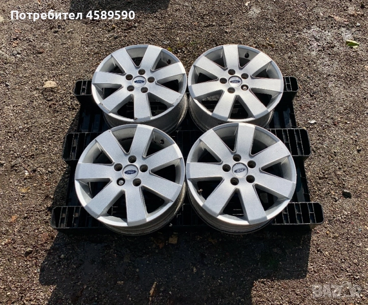 4бр.Алуминиеви джанти RONAL 16цола 5x108 за Ford Kuga,Focus,Connect,C-Max,Mondeo, снимка 1